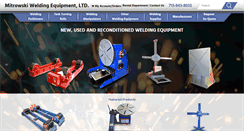 Desktop Screenshot of mitrowskiwelding.com